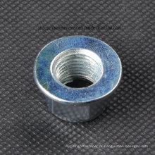 Blue zinco chapeado inserir flange trava porca para móveis